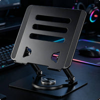 Laptop Stand Ergonomic Laptop Stand with Rotating Base Non-Slip for Professionals, Students