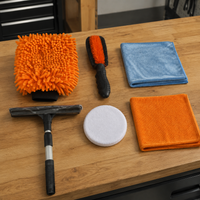cleaning cloths and mop pads