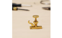 Violin Fine Tuner Knurled Fine Tuner with Hook Violin String Adjuster for Violinists