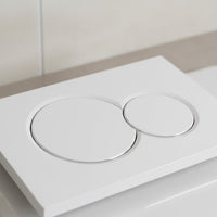 Water-Saving Concealed Cistern Dual Flush Plate Easy to Press Bathroom Hardware for Restroom