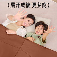北极狼儿童睡袋中小学生教室午休午睡户外秋冬季加厚保暖小孩被子