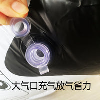 水上冲浪坐骑成人儿童游泳圈黑鲸鱼鲨鱼大海豚浮排戏水充气玩具 黑鲸鱼（不含打气筒）