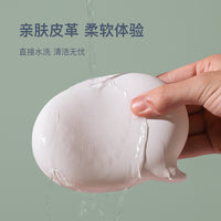 聊天气泡硅胶护腕鼠标垫键盘托腕托掌托护手腕垫白高颜值纯色跨境