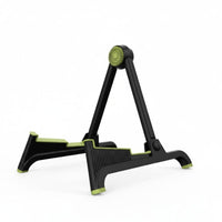 Foldable Folding Guitar Stand Lightweight Folding Ukulele Stand Compact Portable Guitar Rack Stable for Practice Room, Studio