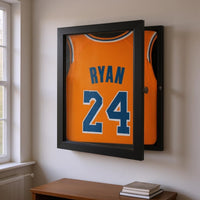 Jersey Display Frame Front Opening Shadow Box Frame Dust Protection