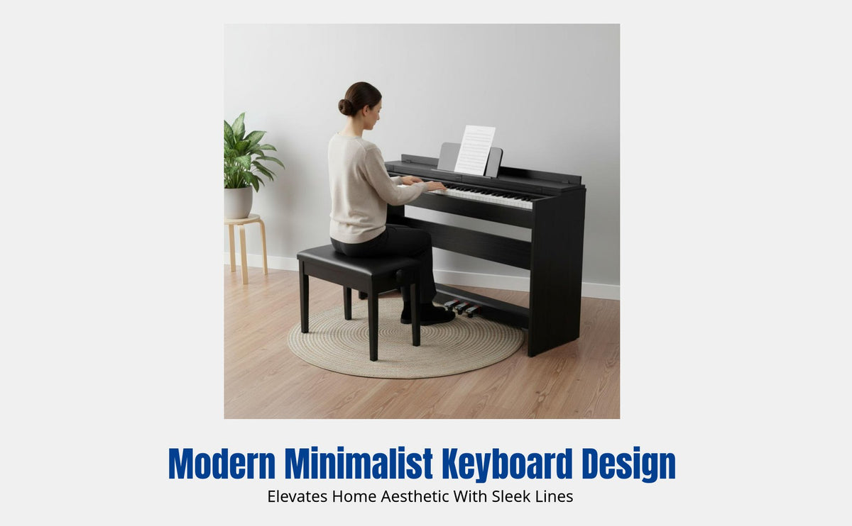 Digital Keyboard, 88-Key Weighted, For Adults, Home Practice, Certified
