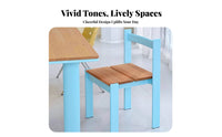 Colorful Blockdesign Chair Stackable Design Household Furniture With Backrest