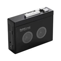 USMEI K66-B Vintage Bluetooth Cassette Player with Auto Reverse, HiFi, FM Radio