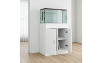 Fish Tank Cabinet Sturdy Construction Heavy Duty Aquarium Stand Warp-Resistant Floor Standing Fish Tank Base for Living Room, Office, Bedroom