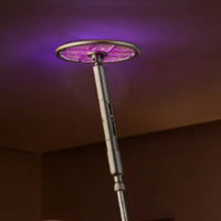 Rechargeable Telescopic Bug Swatter Long Reach Electric Bug Swatter Metal Mesh Bug Exterminator Racket Handheld