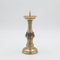 Brass Lotus Candle Holder, Chinese Style