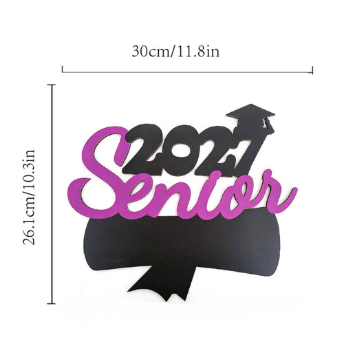 2027 Senior Graduation Sign Photo Prop for Seniors, Students