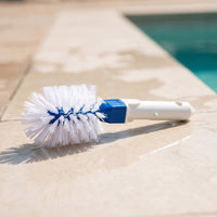Pool Brush Head Universal Fit Pool Brush with Nylon Bristles Manual