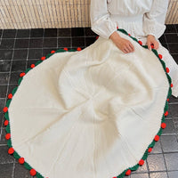 Crochet Flower Bouquet Blanket Unique Gift Floral Bouquet Blanket Soft & Cozy Knitted Rose Throw for Women