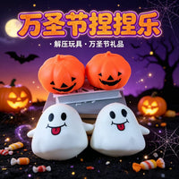 Halloween Ghost Pumpkin Squishy Stress Relief Toy