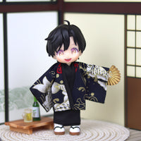 ob11娃衣和服浴衣套装GSC粘土 MOLLY/BJD 素体可穿12分P9和风