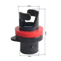 PVC Inflation Hose with Multiple Connectors for Air Pumps, 1.2m