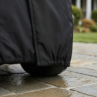 Waterproof Golf Vehicle Cover Silver-Coated Full Coverage Golf Vehicle Cover Black