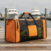 Foldable Dive Duffel Bag Spacious Dive Bag with Zipper Breathable Ventilated for Divers, Snorkelers, Boat Trips, Beach