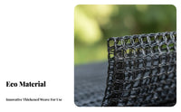 Protection Sun Shade Cloth Heat Insulating Garden Sunblock Netting Long-Lasting Black Shade Netting High-Density Material for Farmers, Gardeners, Balcony, Carport