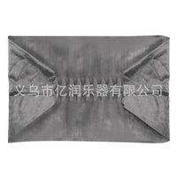 立式半披钢琴防尘罩高端轻奢钢琴盖巾法兰短绒钢琴套现代简约遮灰