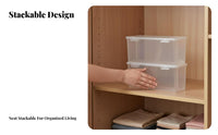 foldable Clothing Drawer Foldable Organizer Box Large Capacity for Homeowners