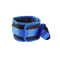 Black and Blue Leg Lifting Strap Mesh-Like Thigh Support Strap Woven Leg Lift Loop Breathable