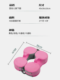 versusme婴儿游泳圈儿童腋下圈宝宝手臂圈免充气防侧翻幼儿救生圈