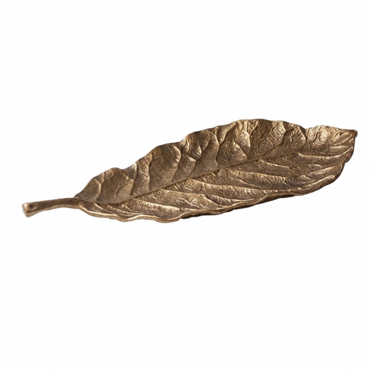 Leaf Tray Modern Metal Leaf Dish Wabi-Sabi for Hotel Lobby