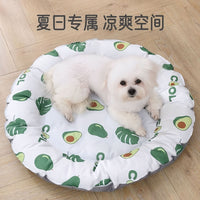 夏季宠物清凉冰窝凉席垫子猫窝夏季睡觉降温神器狗狗夏天睡垫凉垫