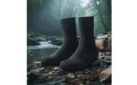 Puncture Resistant 5mm Diving Socks Long-Lasting Diving Socks Flexible Thermal Swim Booties Adjustable Strap for Men, Women, River Tracing, Surfing, Beach