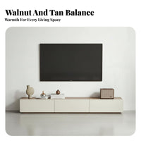 Retractable Media Stand with Coffee Table Extendable Design for Home, Homeowners