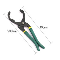 Oil Filter Wrench Non-Slip Grip Serrated Jaw Wrench Ergonomic Handle for DIYers