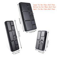 14/26/52 Color High-Quality Thick Solid Pigment Iron Box Black Watercolor Sketching Metal Palette