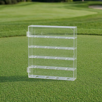 Golf Ball Display Case Wall-Mounted Golf Ball Collection Case Clear for Home Decor