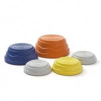5 Pieces Balance Stepping Stones Colorful Stepping Stones with Anti-Slip Pads Sensory Toy Low-Height Play Set Stackable