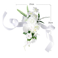 Wedding Arm Flower Photo Prop Bridal Arm Cuff Elegant for Bridesmaids, Friends