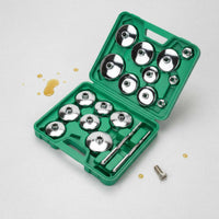 Universal Cap Wrench Kit Non-Slip Cover-Style Wrench Set Wide Compatibility for Mechanics, DIY Enthusiasts, Auto Repair Shop