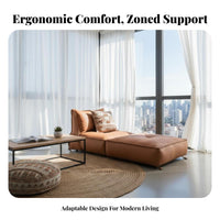 Transformable Sleeper Chair Foldable Design Transformable Armchair Bed Versatile Minimalist Design for Students, Guests