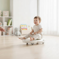 Smooth-Rolling Wheeled Balance Board Indoor Spaceship Balance Board Stable Toy Long-Lasting for Youngsters, Children, Toddlers, Playroom, Home Exercise