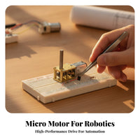 High Turning Power Gear Motor With | Vertical Output Shaft, Worm Gear Motor, for Robotics