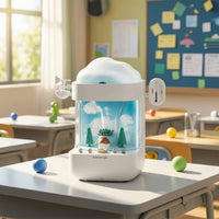 STEM Weather Simulation Station Educational Weather Station with Experiment Cards Interactive Toy Indoor for Home School