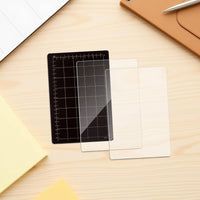3 Pieces Die Mat with Guide Lines Machine Compatible Craft Accessory