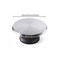 Cake Turntable Long-Lasting Stand Heavy-Duty for Bakers