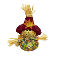 Thanksgiving Scarecrow Sandbag Doll Small Home Decorative Ornament