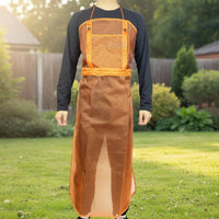 Apron with Adjustable Neck Strap Long Apron with Waist Strap Easy to Clean Apparel for Home Projects