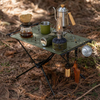 Lightweight Camping Table with Hooks Compact Folding Camping Table Sturdy Furniture Stable for Backpackers