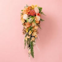 Artificial Waterfall Floral Arrangement Lifelike Cascade Bridal Floral