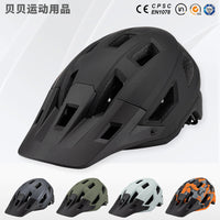 Bicycle Helmet for Mountain and Road Cycling, Adult, Fluorescent Green Arrow