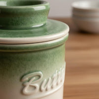 Ceramic Butter Keeper Lidded Kitchenware Airtight Seal